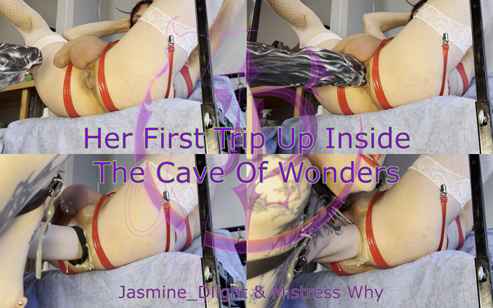 Jasmine Dlight - UK's most extreme anal porn star: Jasmine_dlight &amp; ミストレス・ホワ - 彼女の初めての驚異の洞窟の中へ