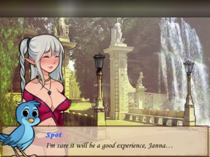 3DXXXTEEN2 Cartoon: Janna becomes a lady of the night. 3D porn cartoon sex