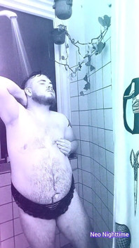 Trans cara no banho