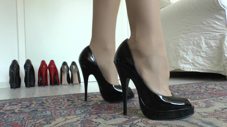 Lady Victoria Valente: Un défilé rapide de mode talons hauts pour vous ! Partie 1,...