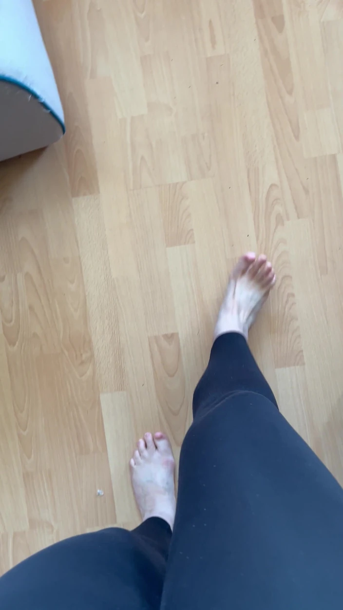 Walking in White Socks