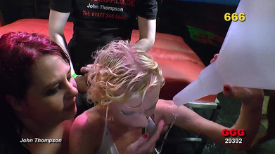 GGG John Thompson Studio: Ggg - Wet and Wild - Blonde with Big Tits and Redhead...