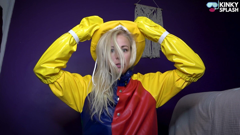 UKCuteGirl Lucy Lauren: Stepmommy Dresses You in Rainwear &amp; Waders - Handcuffed Hands &amp; No Touching