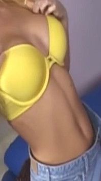 Prolapso rosa de la nena rubia después de intenso anal