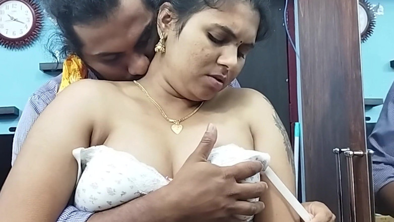 Vaishnavysharunraj: Fată din Kerala jumătate în sari îndepărtarea și țâțele sug romantism fierbinte