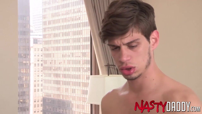 Nasty Daddy: NASTYDADDY - Michael Del Ray blows cock and missionary fucks