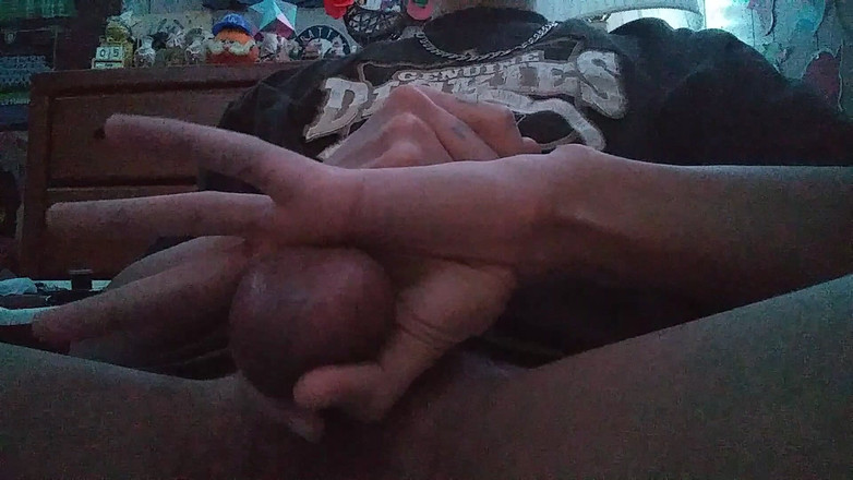 KingSpade: Rakaman dekat melancap zakar keras oleh Kingspade