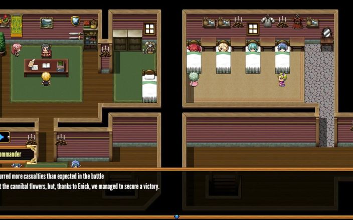 Cumming Gaming: Tail of Desire, jeu hentai femboy, épisode 10, elle a un ventre...
