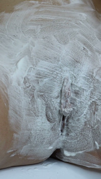 Closeup of Shaving the Vagina with a Trimmer and a Razor!