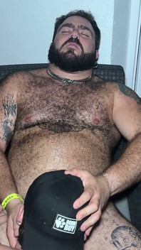 Muzzled Pup Trained on the Balcony: Spit, Sweat and Belly Worship