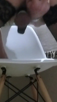 Enjoying Anal in Lingerie