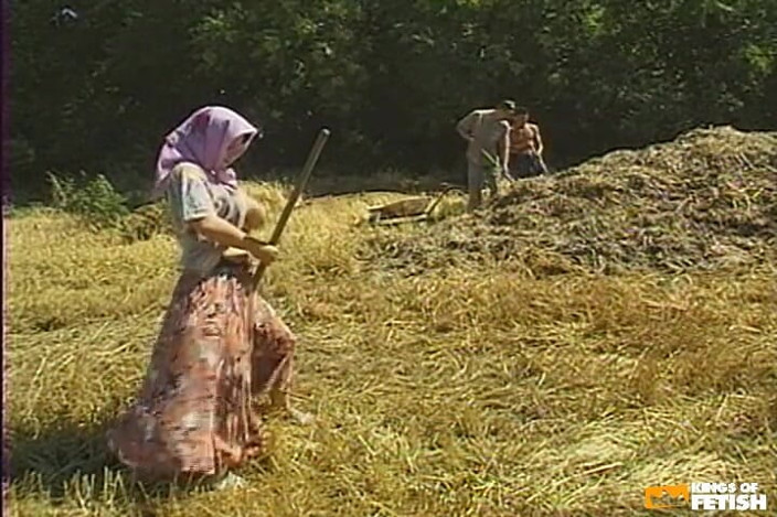 Kings Of Fetish: Two Farmers and One Horny Babe Bang Their Fuck Holes...