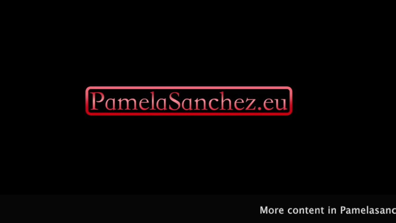 Pamela Sanchez: Pamela Sanchez alone at home horny masturbation with orgasms