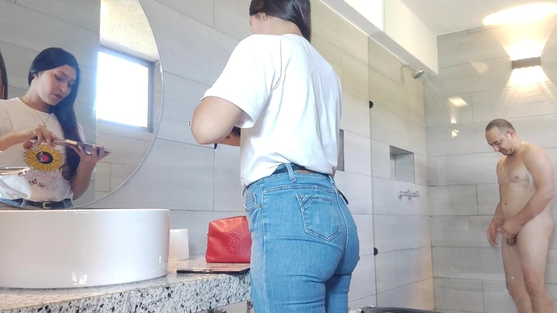 Teen sex 66: My Stepbrother Fucks Me While I'm Putting on Makeup!!
