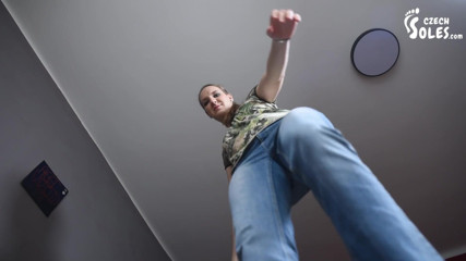 Czech Soles - foot fetish content: Crushed under giantess goddess's big feet