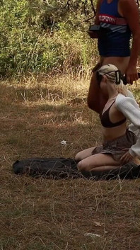 Ngentot turis belanda yang cantik di hutan perancis
