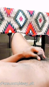 Smallest Cock Ever Sissy Show of Her Talent on Webcam