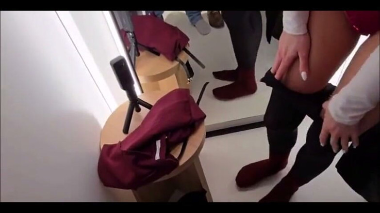 NicoleAndAlex: Lush 4's Risky Display Ended with Sex in the Store's Locker...