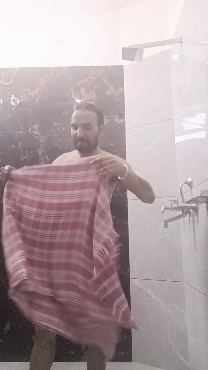 Rajasthani-old-lover: Indische Desi badkamer