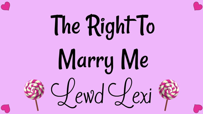Lewd Lexi: Право одружитися на мені аудіо