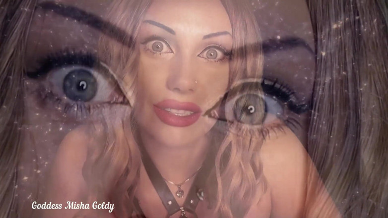 Goddess Misha Goldy: Hipmeryzujący ASMR i kontakt wzrokowy! Nałożę na twoją czystość psychiczną!...