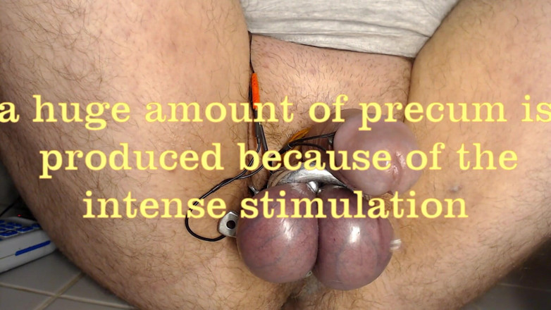 Gaylectrician: E-stim cumshot 21_01_12