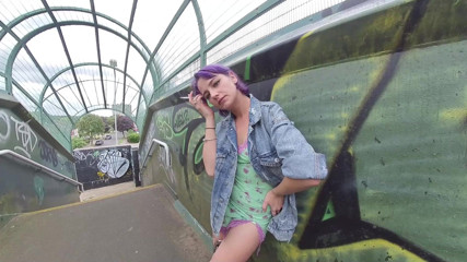 VR smokers HD-2D Videos Only: Annabel Lee - rökning