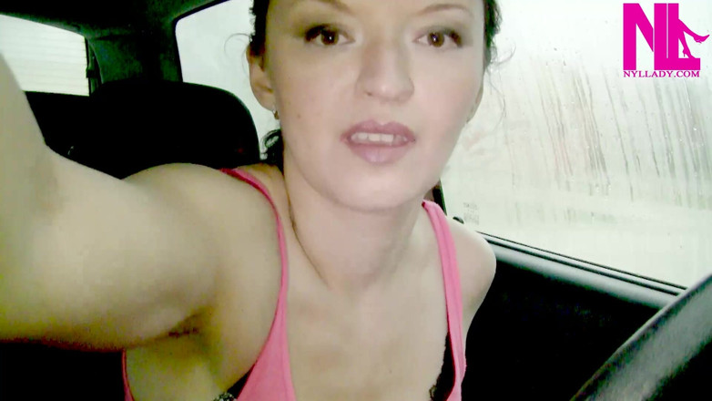 Nyllady: Light and Slow Pedal Pumping in Red Patent Flats and...