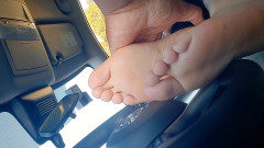 Foot Patrol: 따뜻한 땀에 젖은 N 냄새 나는 크기의 첫 번째 자동차 세션 10 피트
