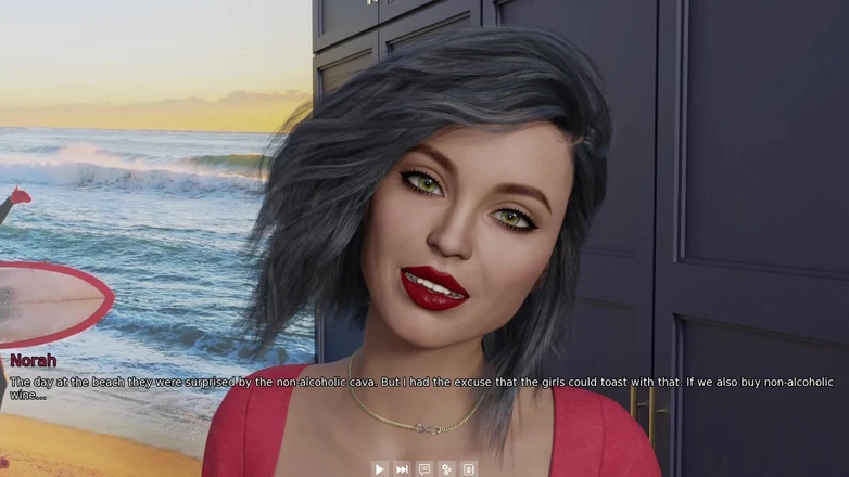 3D Cartoon Porn: My Dorm 115 - Martha and Norah's Prenancy Test Resuts