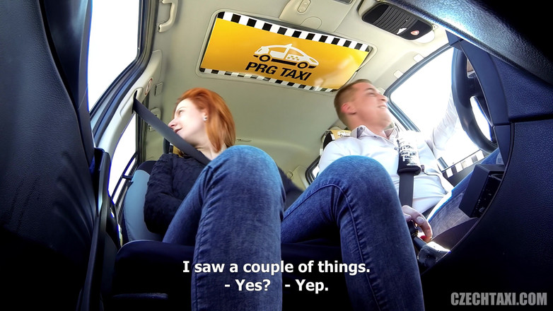 Czech Taxi: Schoolgirls Squirts Three Times