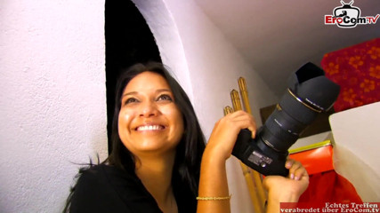 EroCom: Busty Latina teen with black hair fucked in an amateur...