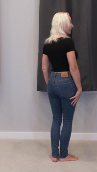 Jeans y leggings prueban el recorrido - fetiche de moda e34 - milf Stella
