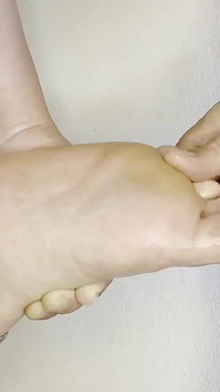 Feticismo del piede fatto in casa suole sexy