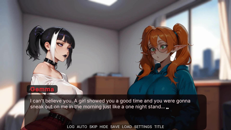 Futavision: ชีวิตของ Seraphina: สาวดุ้นเอลฟ์และรูมเมทสาวเซ็กซี่ของเธอ - ตอนที่ 4