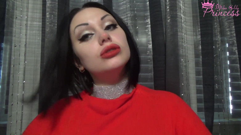 Goddess Misha Goldy: Je te transforme en papier et je t'embrasse