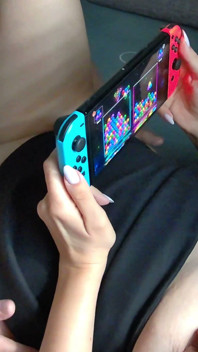 A Guest Fucks the Wife While She Plays Video Games. Homemade Threesome. Full Scene. 32831