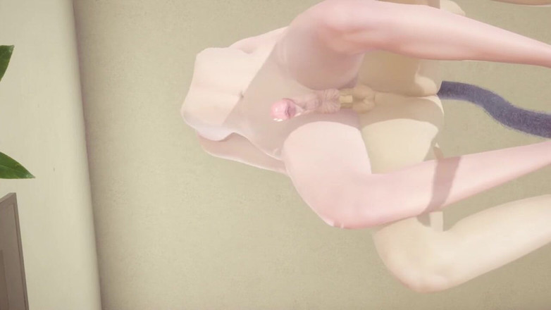 Yaoitube: Yaoi Femboy - Rosa elf Femboy von Cat boy gefickt