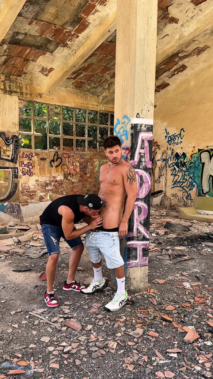 Carlos and Hector: Fucking in an Abandoned House