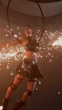 Fire Perfomance by Cara Croft
