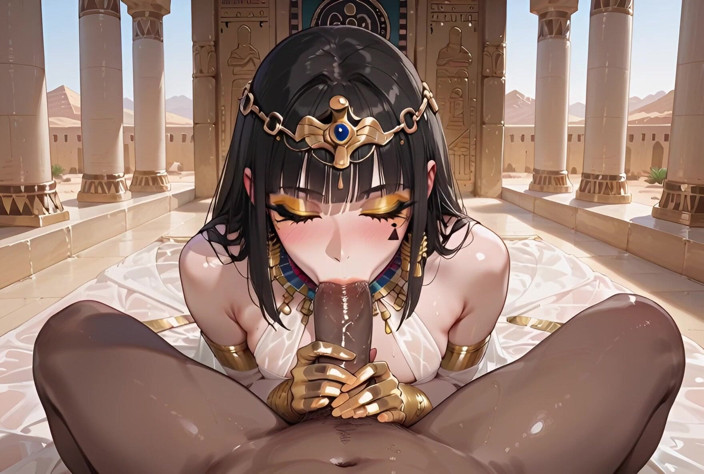 You top AI: Kleopatra Mit Caesar Sexspiele in Historischer Ki-parodie