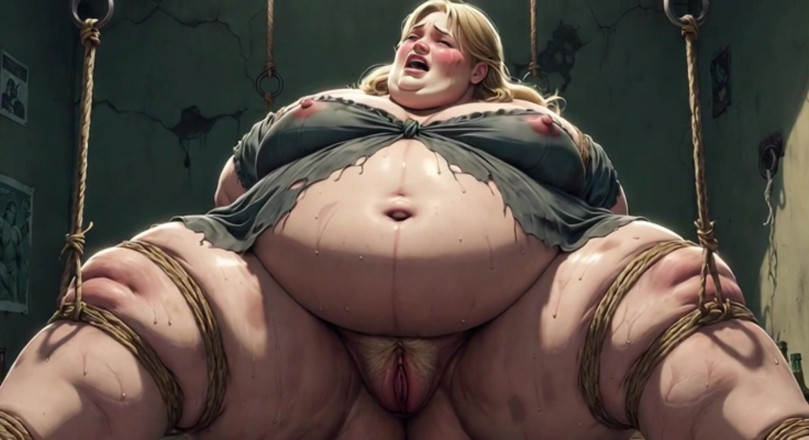 YOUR BEST FANTASY: Hamba montel hamil dalam perhambaan tali - terdesak untuk gangbang creampie