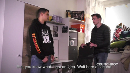 When straights boys fuck their gay friends: Sexy schwuler, roh von seinem neugierigen jungen gefickt 1