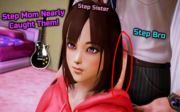 Vaniikos: ワイフアカデミー |小柄な18歳のアジア人ティーンの義理の妹が義理の兄の巨根をしゃぶっている継母に捕まりそうになる|パート33