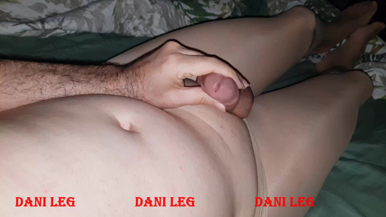 Dani Leg: Dani Leg Fountain Cum na Tan Punčocháče