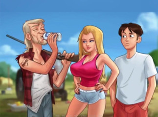 3DXXXTEEN2 Cartoon: Really large butt plug. 3D porn cartoon sex