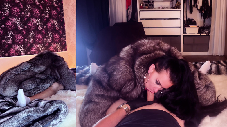 MissAlessaMilano: Bercinta Alih-alih Pesta Fetish Rahasia Saya Dengan Mantel Bulu