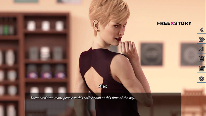 3D Cartoon Porn: 欲望梦想 - 诺拉在女士洗手间里给ales口交