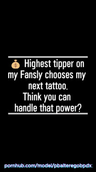 Tattooed Babe Self Tattoo POV Real Needle Play | Highest Tip Wins Next Design