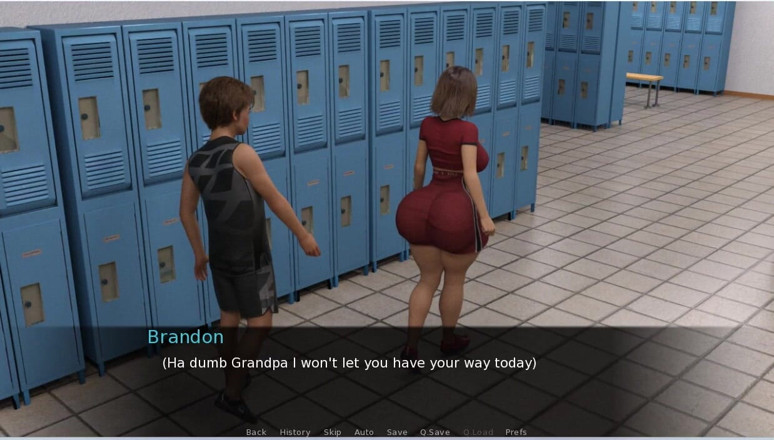XXX Games Bunk: Grandpa's Visit - Gameplay - Roleplay - Hotspring with Grandpa